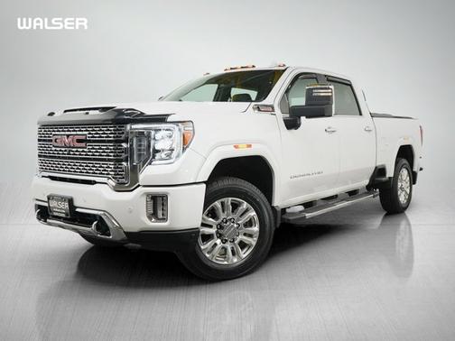 White Frost Tricoat 2023 GMC Sierra 3500 Denali