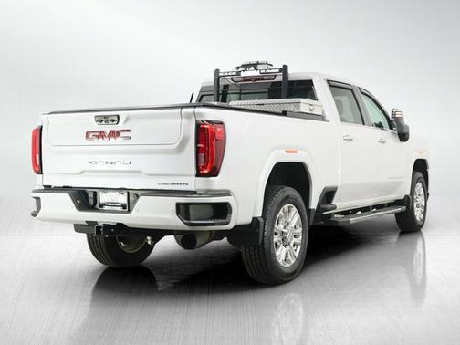 White Frost Tricoat 2023 GMC Sierra 3500 Denali