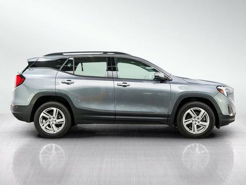 Satin Steel Metallic 2018 GMC Terrain SLE