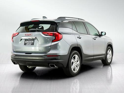 Satin Steel Metallic 2018 GMC Terrain SLE