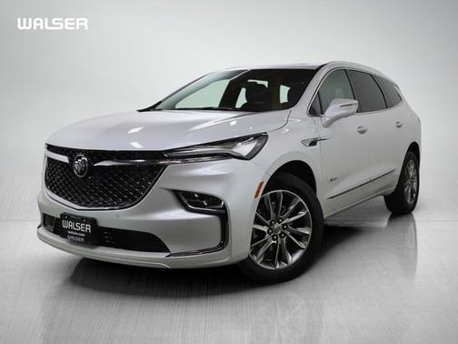White Frost Tricoat 2024 Buick Enclave Avenir