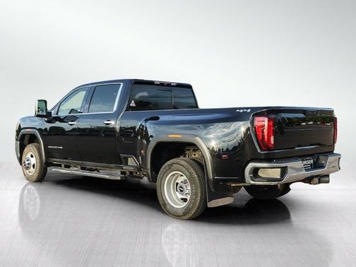 Ebony Twilight Metallic 2021 GMC Sierra 3500 SLT