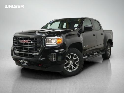 Onyx Black 2021 GMC Canyon 4WD AT4 w/Leather