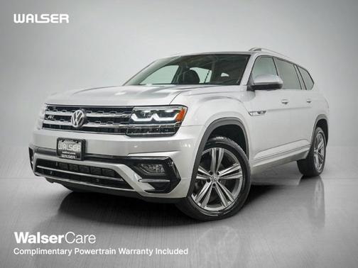 Reflex Silver Metallic 2019 Volkswagen Atlas 3.6L V6 SEL R-Line