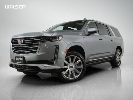 Argent Silver Metallic 2024 Cadillac Escalade ESV 4WD Premium Luxury Platinum