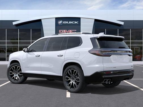 Glacier White Tricoat 2026 GMC Acadia Denali