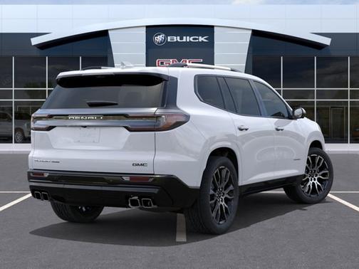 Glacier White Tricoat 2026 GMC Acadia Denali