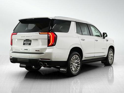 White Frost Tricoat 2025 GMC Yukon Denali