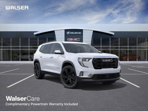 Summit White 2026 GMC Acadia AWD Elevation