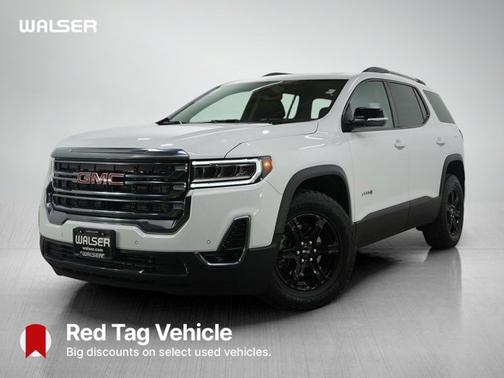 Summit White 2023 GMC Acadia AT4