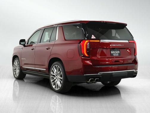 Volcanic Red Tintcoat 2025 GMC Yukon Denali