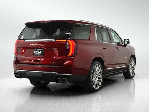 Volcanic Red Tintcoat 2025 GMC Yukon Denali
