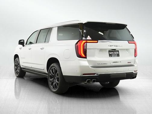 White Frost Tricoat 2025 GMC Yukon XL Denali