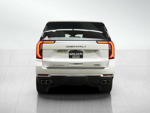 White Frost Tricoat 2025 GMC Yukon XL Denali