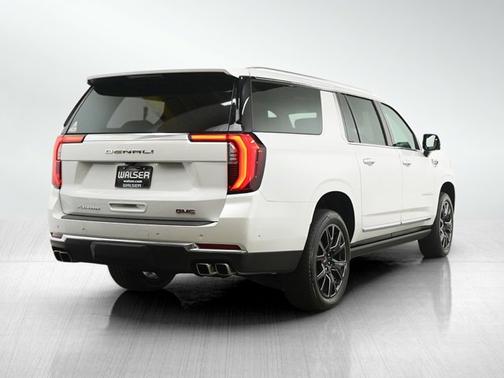 White Frost Tricoat 2025 GMC Yukon XL Denali