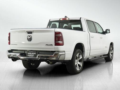 Bright White Clearcoat 2021 RAM 1500 Laramie