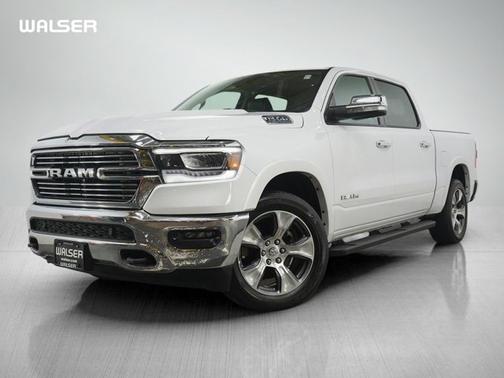 Bright White Clearcoat 2021 RAM 1500 Laramie