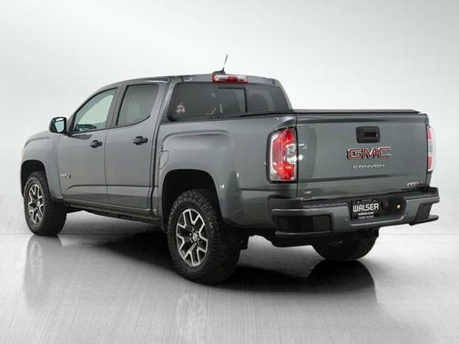 Satin Steel Metallic 2022 GMC Canyon 4WD AT4 w/Leather