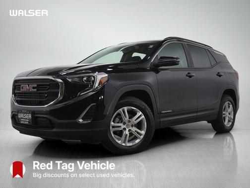 Ebony Twilight Metallic 2021 GMC Terrain SLE