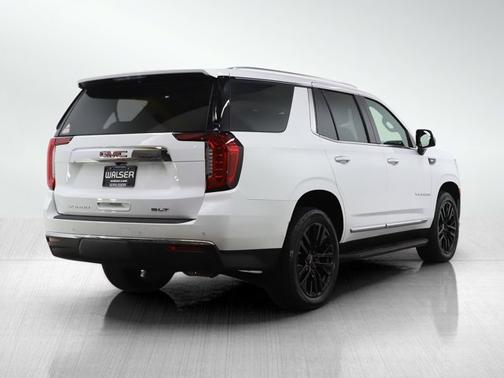 Summit White 2021 GMC Yukon SLT