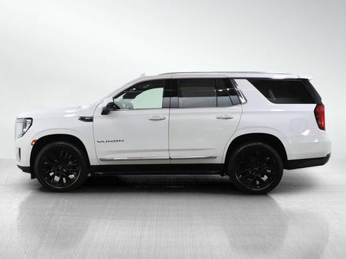 Summit White 2021 GMC Yukon SLT