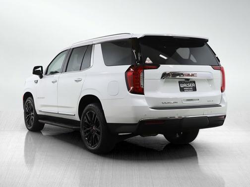 Summit White 2021 GMC Yukon SLT