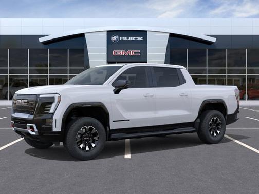 Summit White 2026 GMC Sierra EV Extended Range AT4