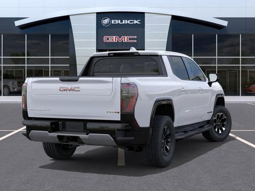 Summit White 2026 GMC Sierra EV Extended Range AT4