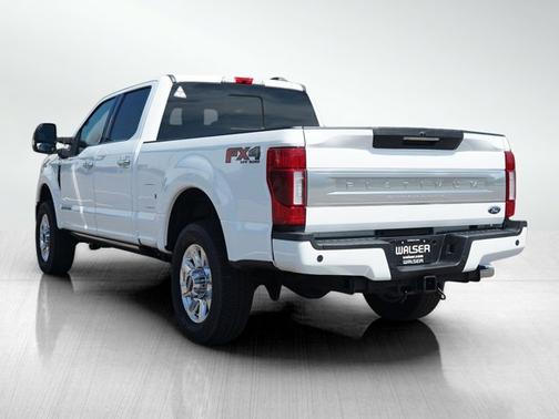Star White Metallic Tri-Coat 2022 Ford F-350 Platinum
