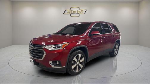 Cajun Red Tintcoat 2019 Chevrolet Traverse LT Leather