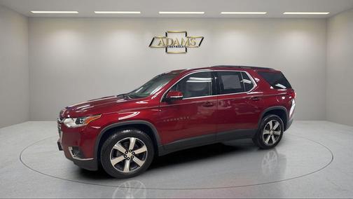 Cajun Red Tintcoat 2019 Chevrolet Traverse LT Leather