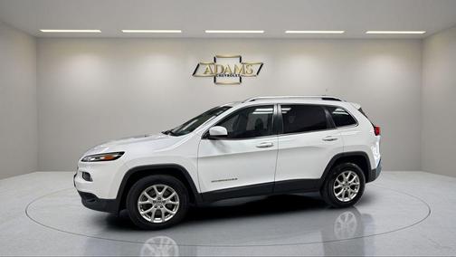 Bright White Clearcoat 2014 Jeep Cherokee Latitude