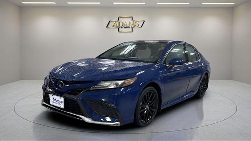 Blue 2023 Toyota Camry XSE