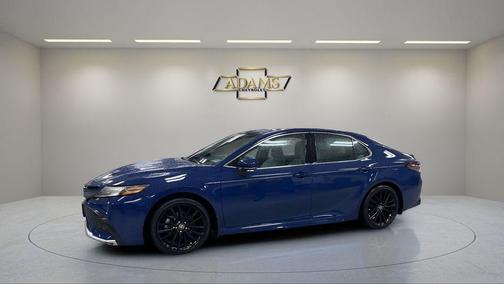 Blue 2023 Toyota Camry XSE