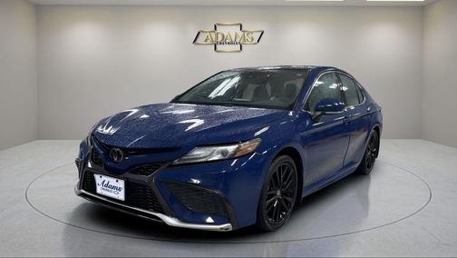 Blue 2023 Toyota Camry XSE