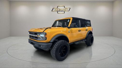 Yellow 2022 Ford Bronco