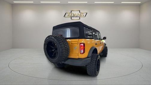 Yellow 2022 Ford Bronco