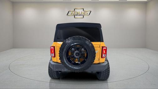 Yellow 2022 Ford Bronco