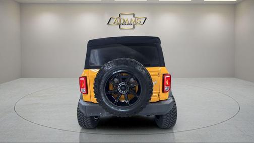 Yellow 2022 Ford Bronco