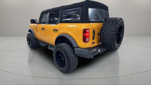 Yellow 2022 Ford Bronco