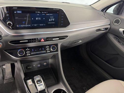 Quartz White 2020 Hyundai SONATA Limited
