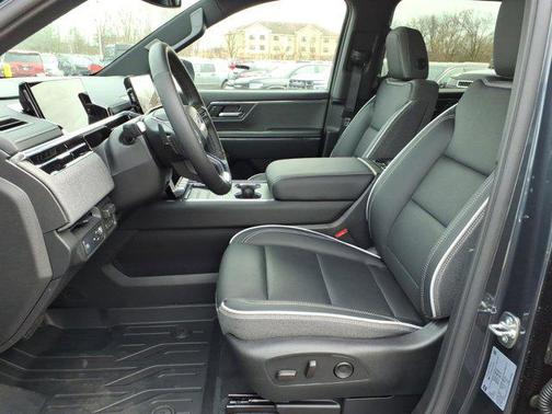 Deep Ocean Metallic 2026 GMC Sierra EV Standard Range Elevation