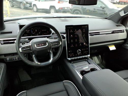 Deep Ocean Metallic 2026 GMC Sierra EV Standard Range Elevation