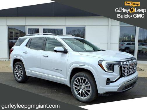 Glacier White Tricoat 2026 GMC Terrain Denali