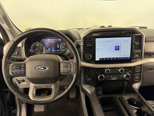 Antimatter Blue Metallic 2021 Ford F-150 XLT