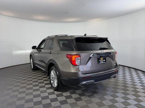 Stone Gray 2021 Ford Explorer Limited