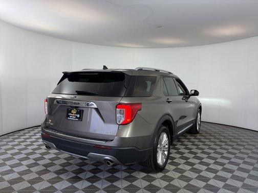 Stone Gray 2021 Ford Explorer Limited