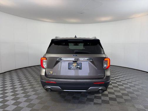 Stone Gray 2021 Ford Explorer Limited