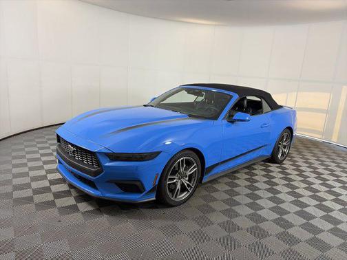 Grabber Blue Metallic 2025 Ford Mustang EcoBoost Premium