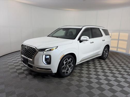 Hyper White 2022 Hyundai PALISADE Calligraphy